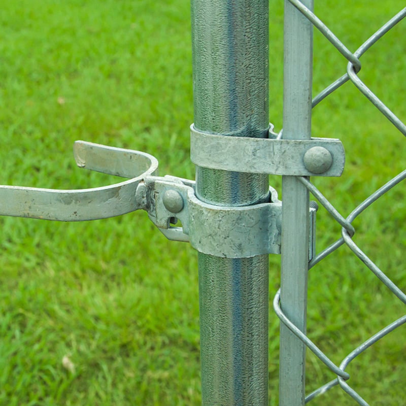 Jiaroutk 1-3/8"" Chain Link Fence Gate Post Hinge  Galvanized Fence 4pcs for 32mm Pipe Panel Frames  Male and Female Hing Carbon Steel Max Load 220lb Fit 1 ?"" - Image 5